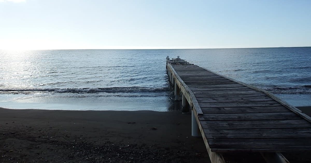 brown wooden dock on sea during daytime
